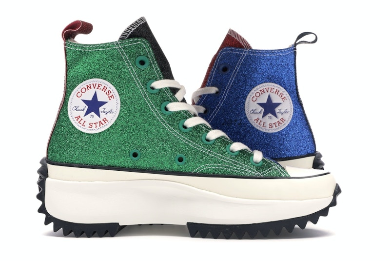 Converse Run Star Hike Hi JW Anderson Glitter