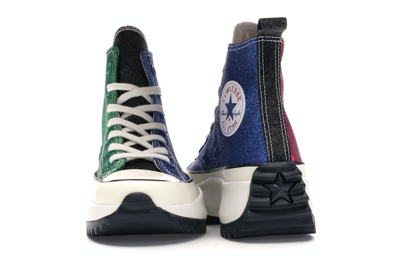 Converse Run Star Hike Hi JW Anderson Glitter