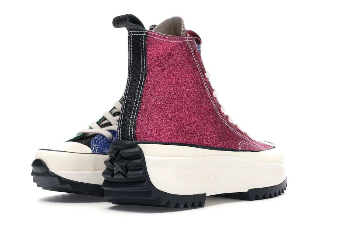 Converse Run Star Hike Hi JW Anderson Glitter