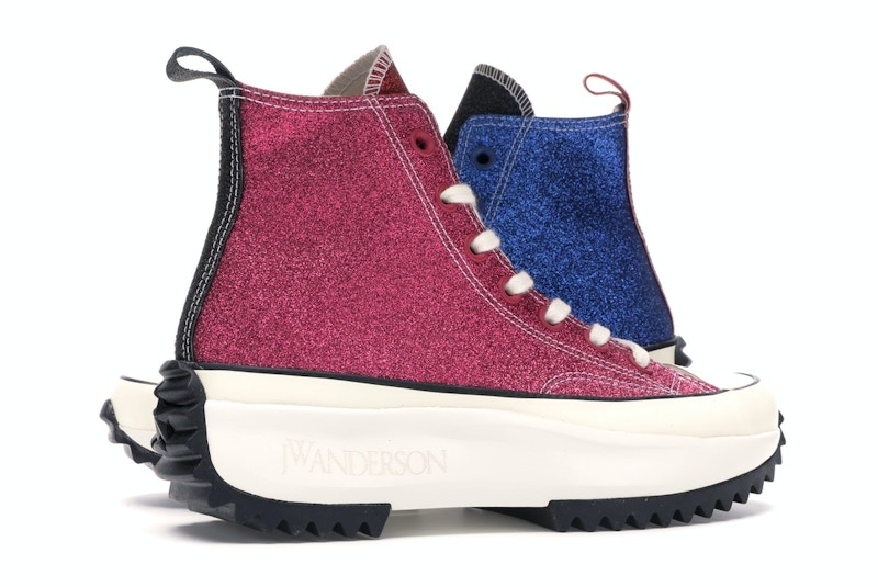 Converse Run Star Hike Hi JW Anderson Glitter