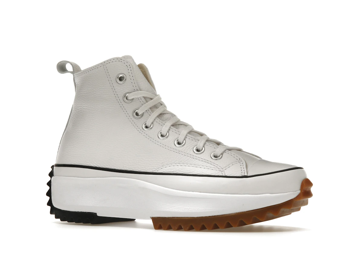 Converse Run Star Hike Hi Leather White Black