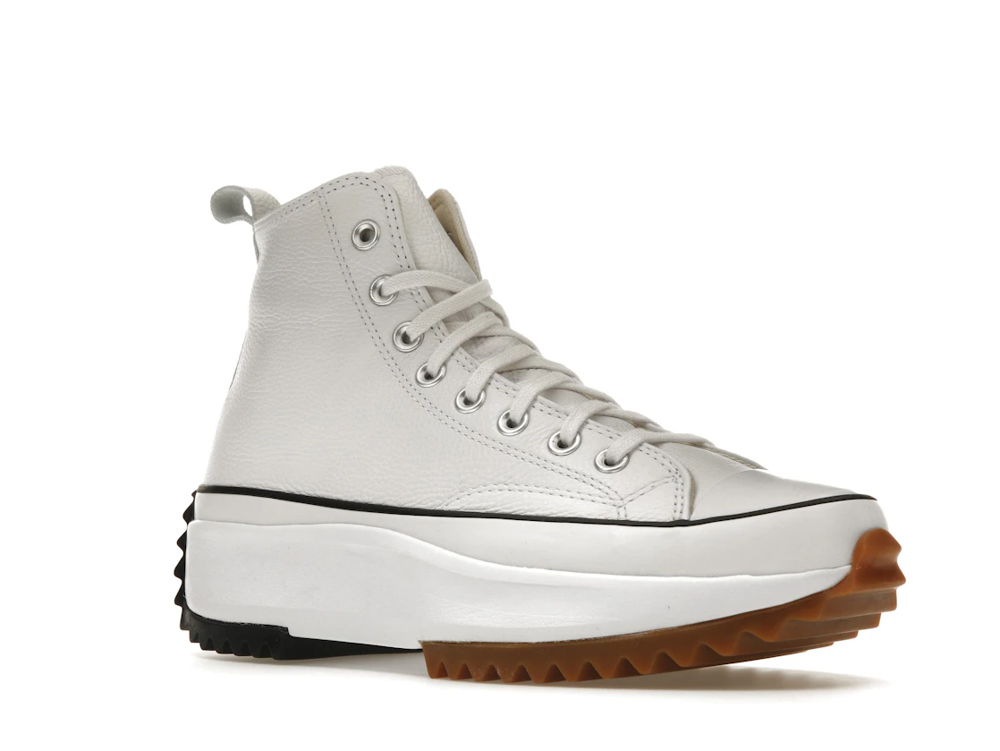 Converse Run Star Hike Hi Leather White Black
