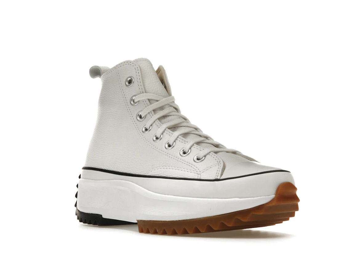 Converse Run Star Hike Hi Leather White Black