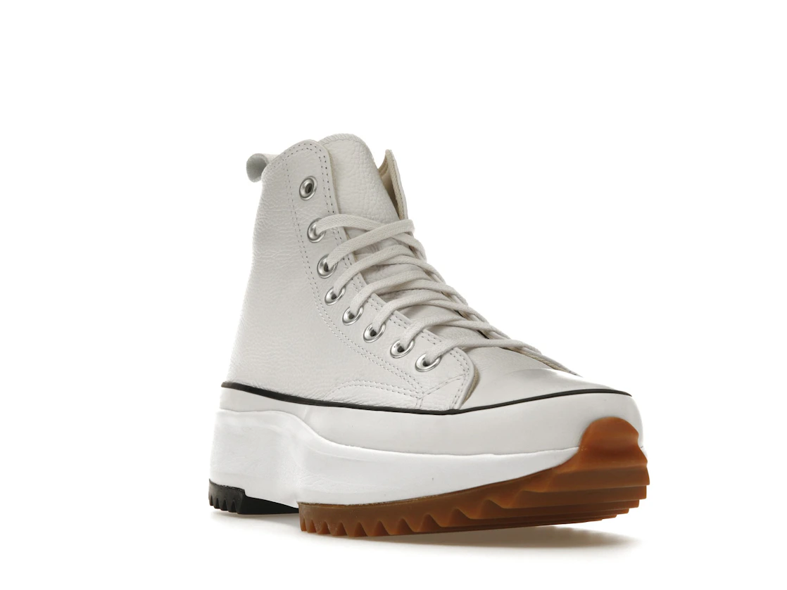 Converse Run Star Hike Hi Leather White Black