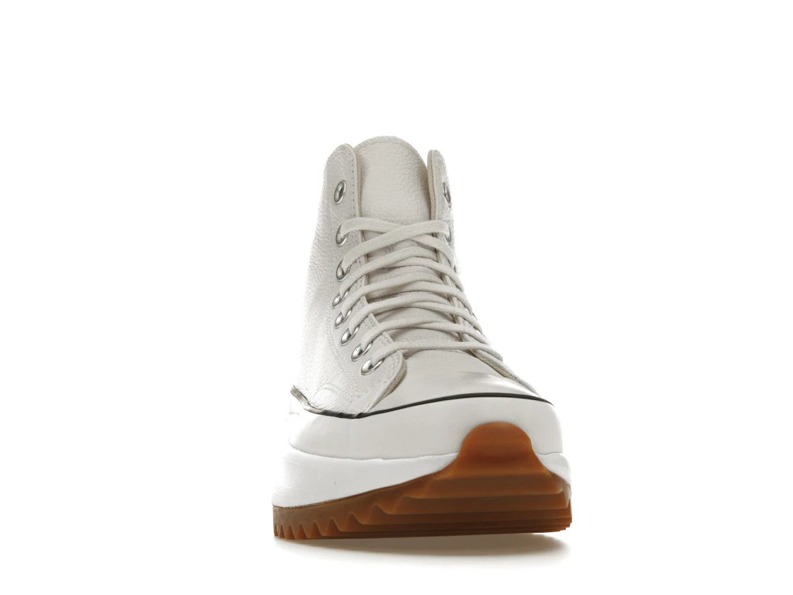 Converse Run Star Hike Hi Leather White Black