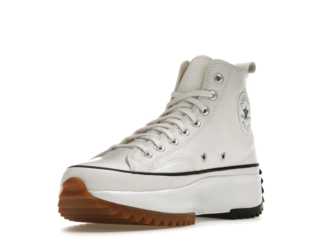 Converse Run Star Hike Hi Leather White Black
