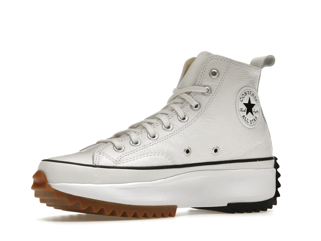 Converse Run Star Hike Hi Leather White Black