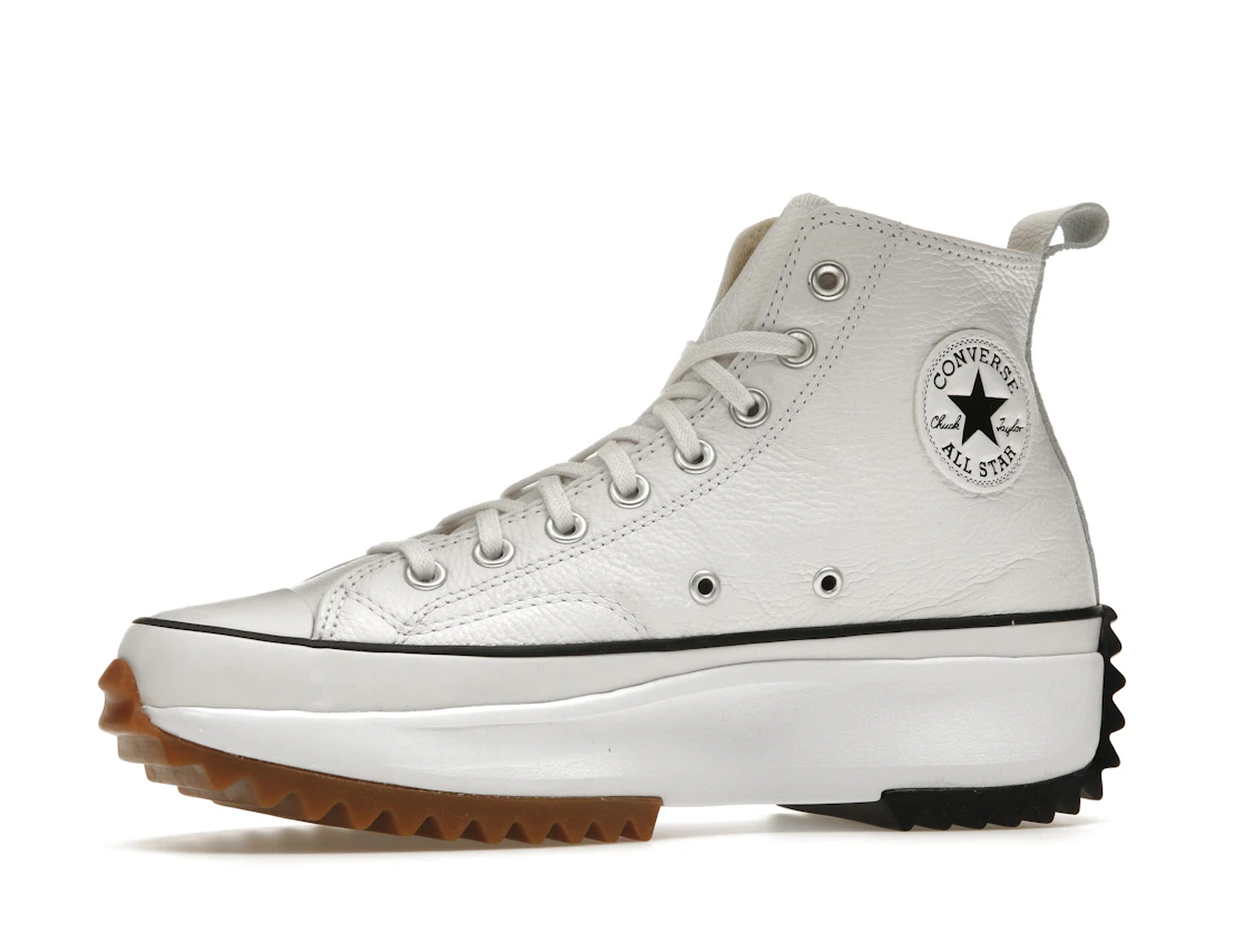 Converse Run Star Hike Hi Leather White Black