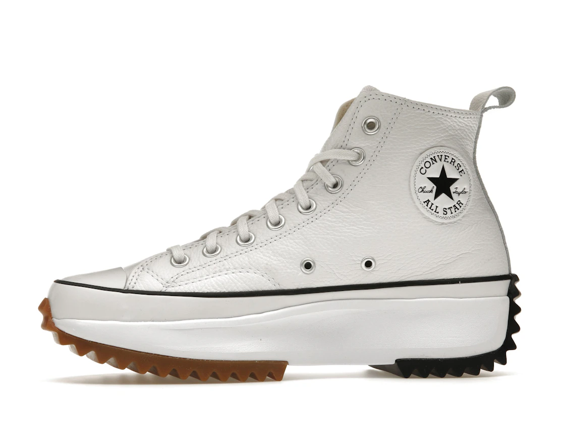 Converse Run Star Hike Hi Leather White Black