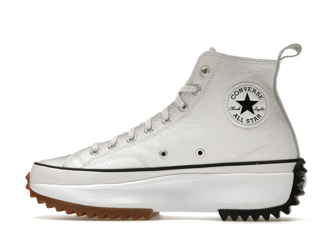 Converse Run Star Hike Hi Leather White Black
