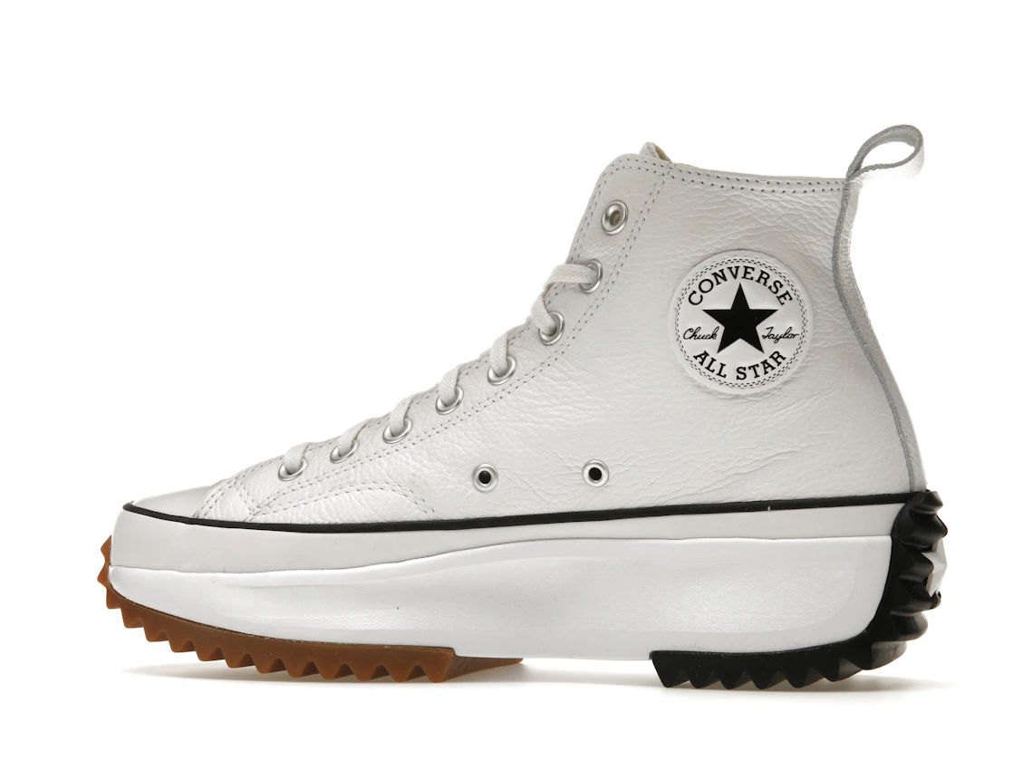 Converse Run Star Hike Hi Leather White Black