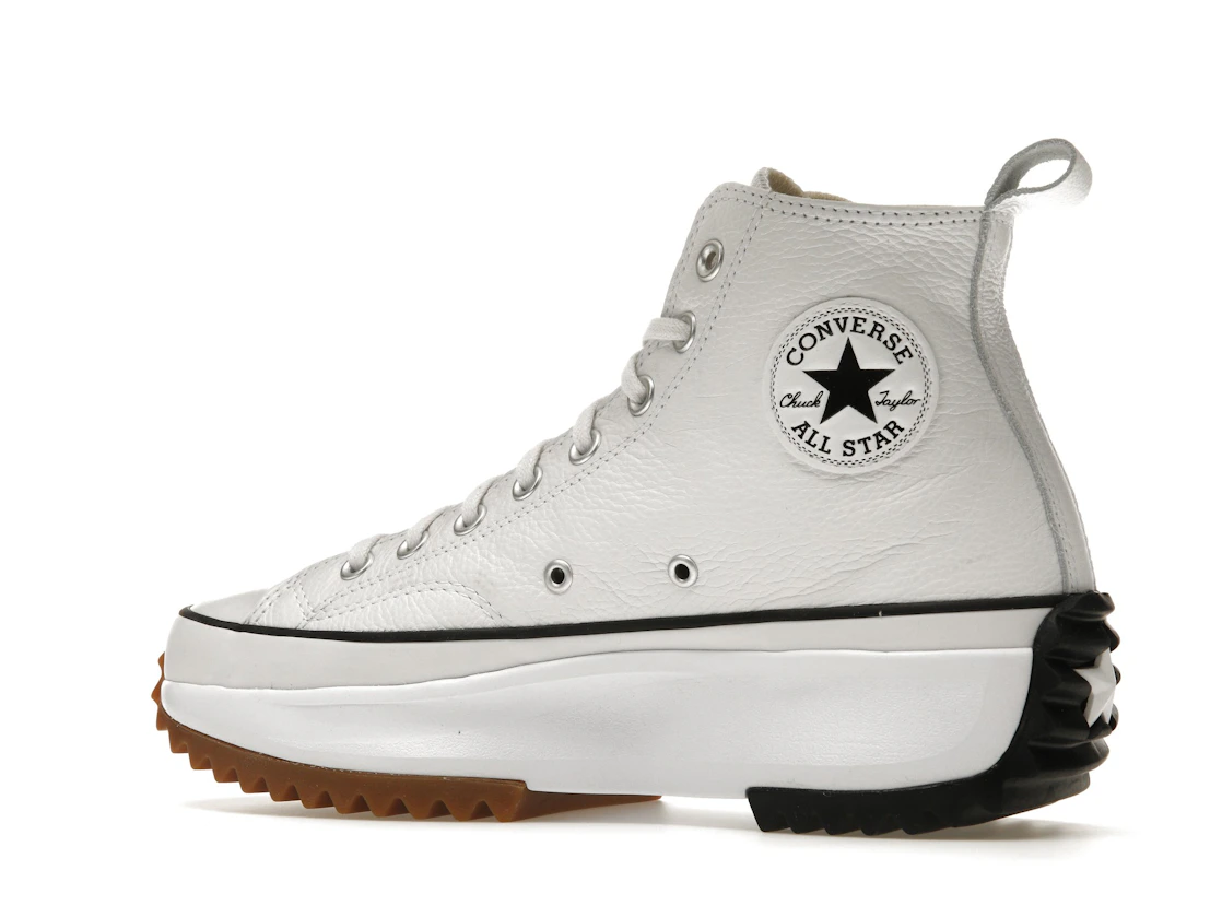 Converse Run Star Hike Hi Leather White Black