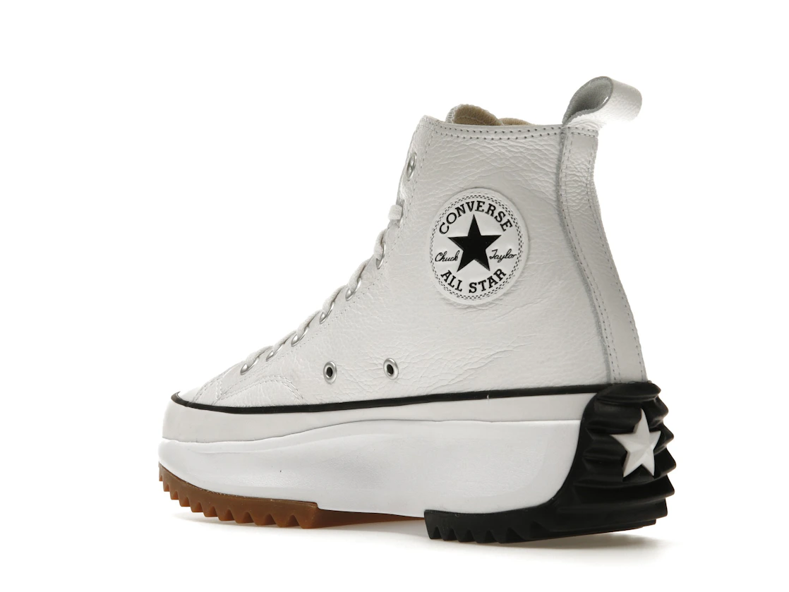 Converse Run Star Hike Hi Leather White Black