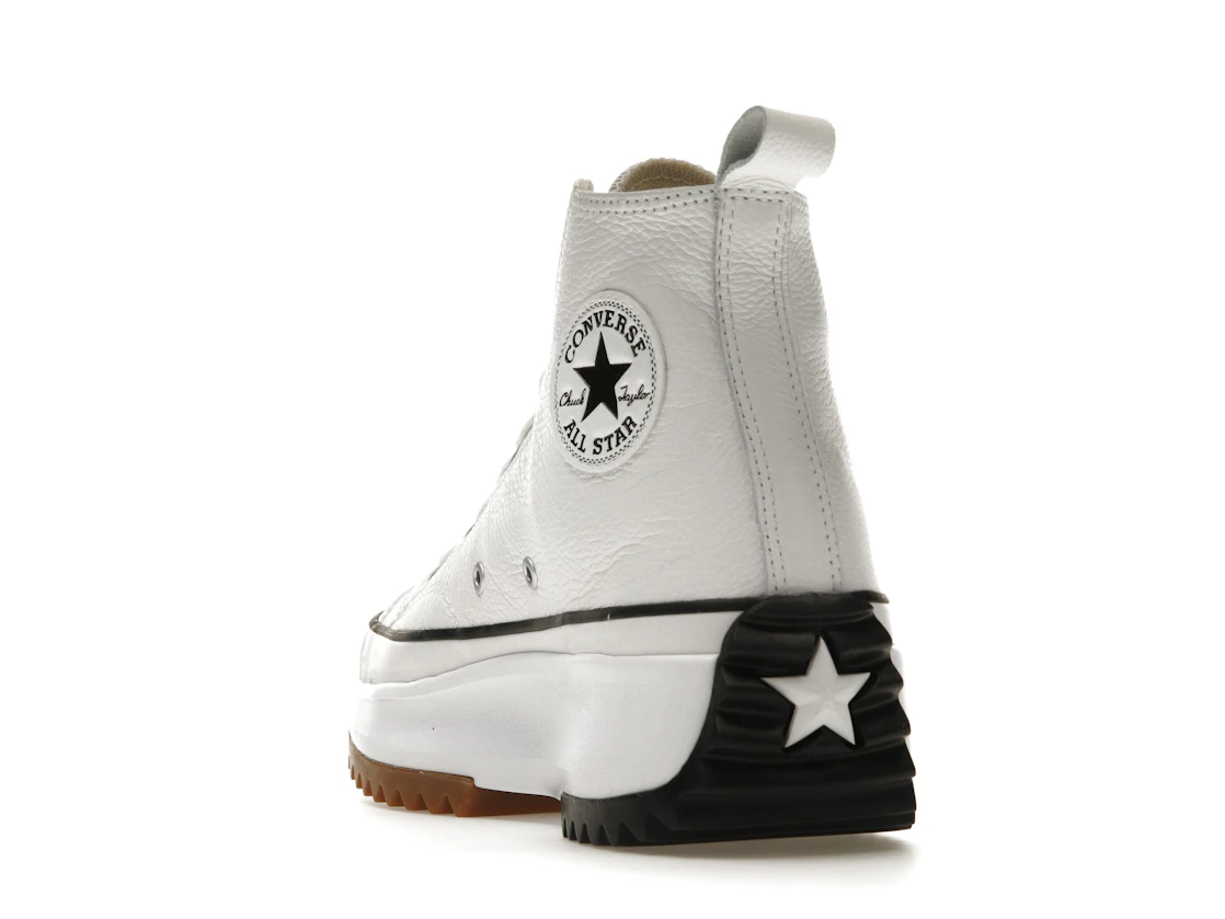 Converse Run Star Hike Hi Leather White Black