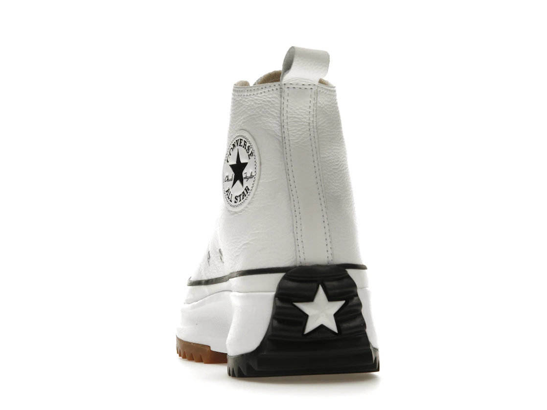 Converse Run Star Hike Hi Leather White Black