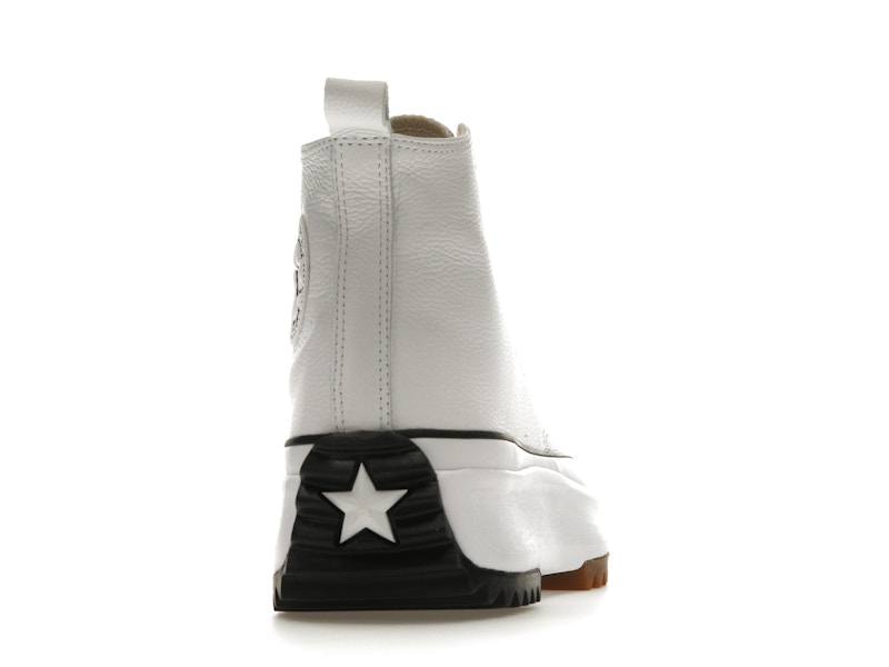 Converse Run Star Hike Hi Leather White Black