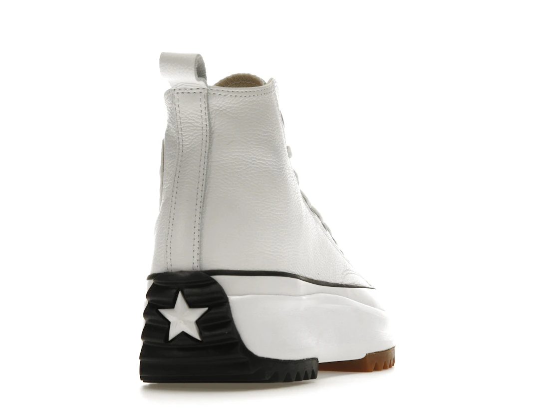 Converse Run Star Hike Hi Leather White Black