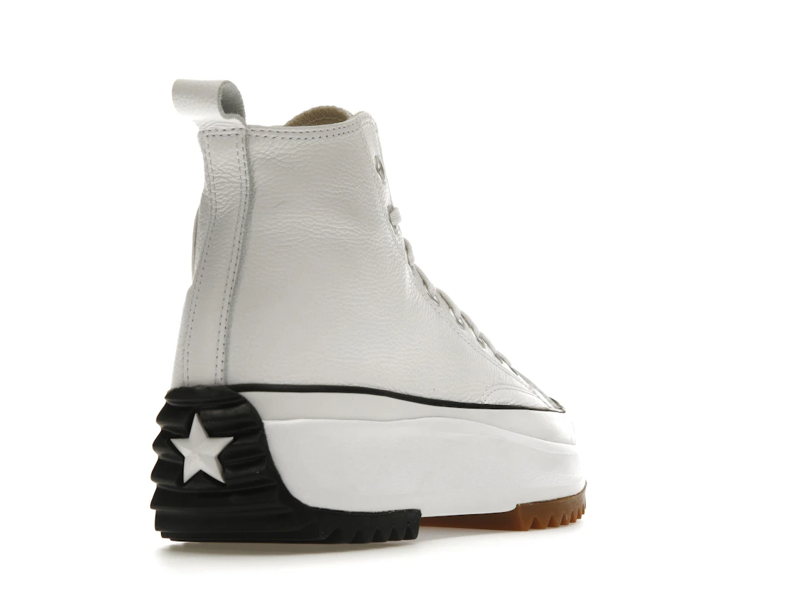 Converse Run Star Hike Hi Leather White Black