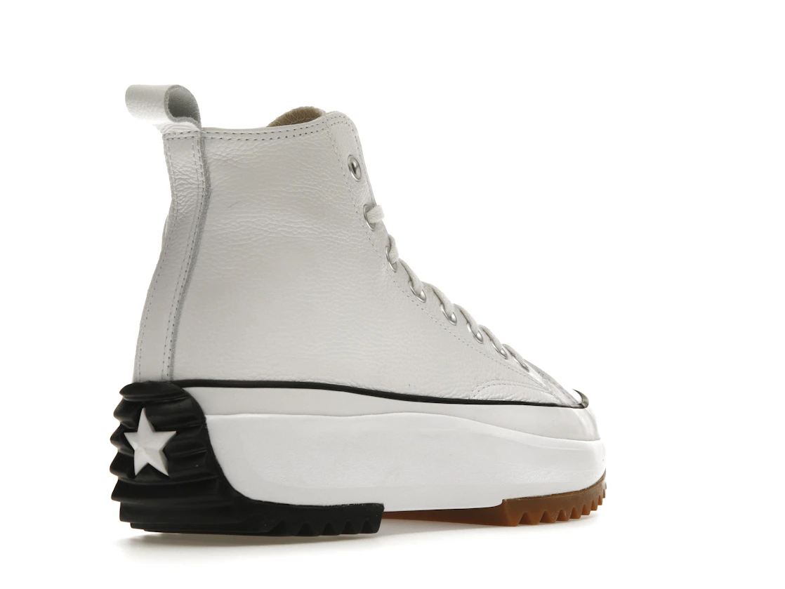Converse Run Star Hike Hi Leather White Black