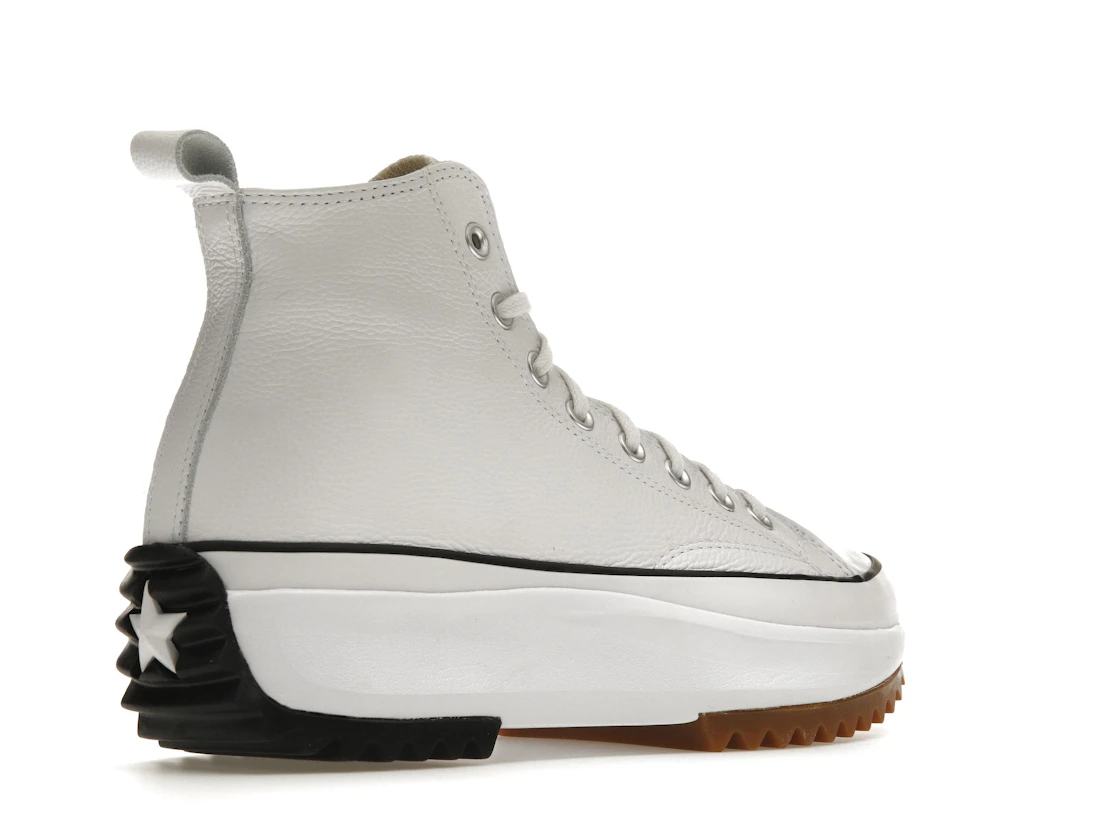Converse Run Star Hike Hi Leather White Black