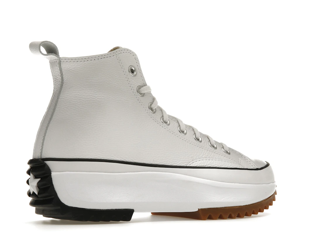 Converse Run Star Hike Hi Leather White Black