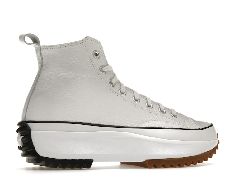Converse Run Star Hike Hi Leather White Black