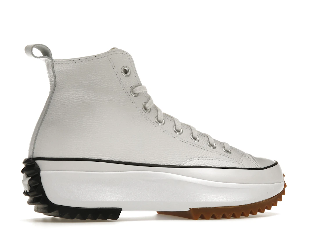 Converse Run Star Hike Hi Leather White Black