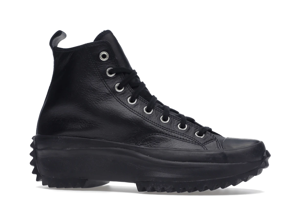 Converse Run Star Hike Hi Triple Black Leather