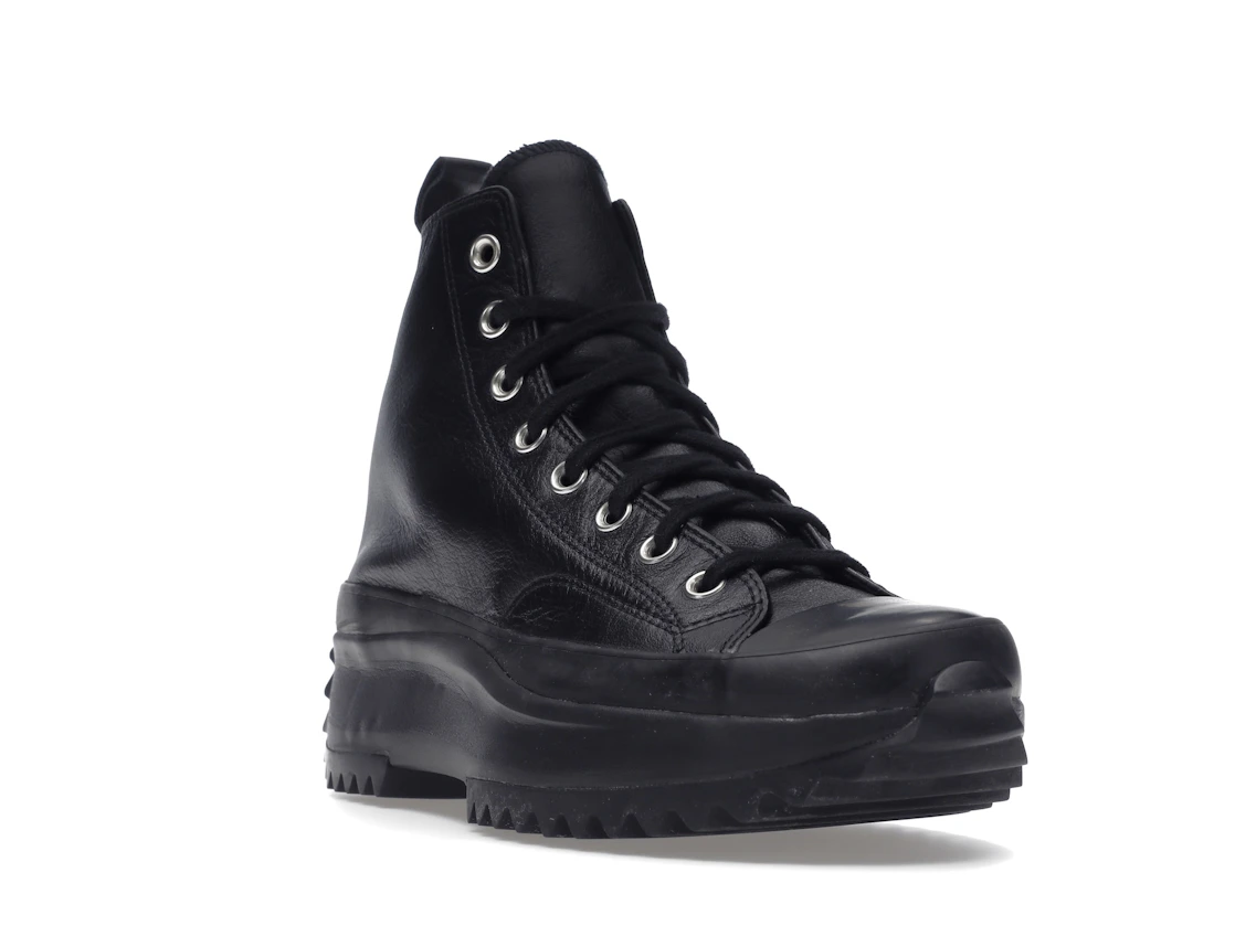 Converse Run Star Hike Hi Triple Black Leather
