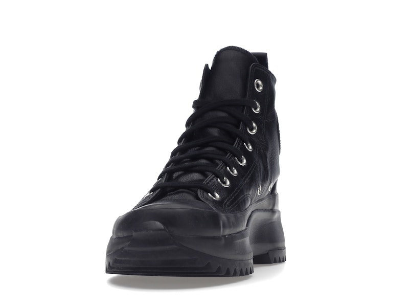 Converse Run Star Hike Hi Triple Black Leather