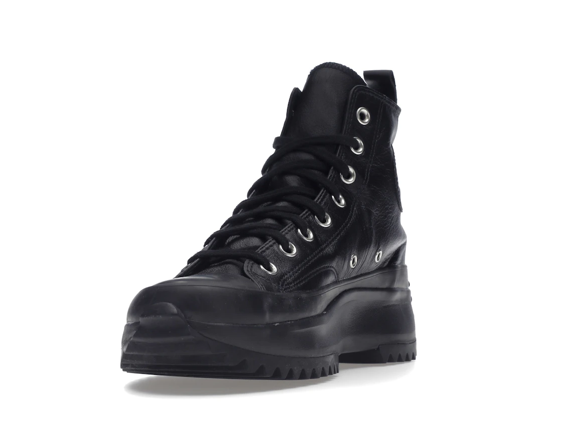 Converse Run Star Hike Hi Triple Black Leather