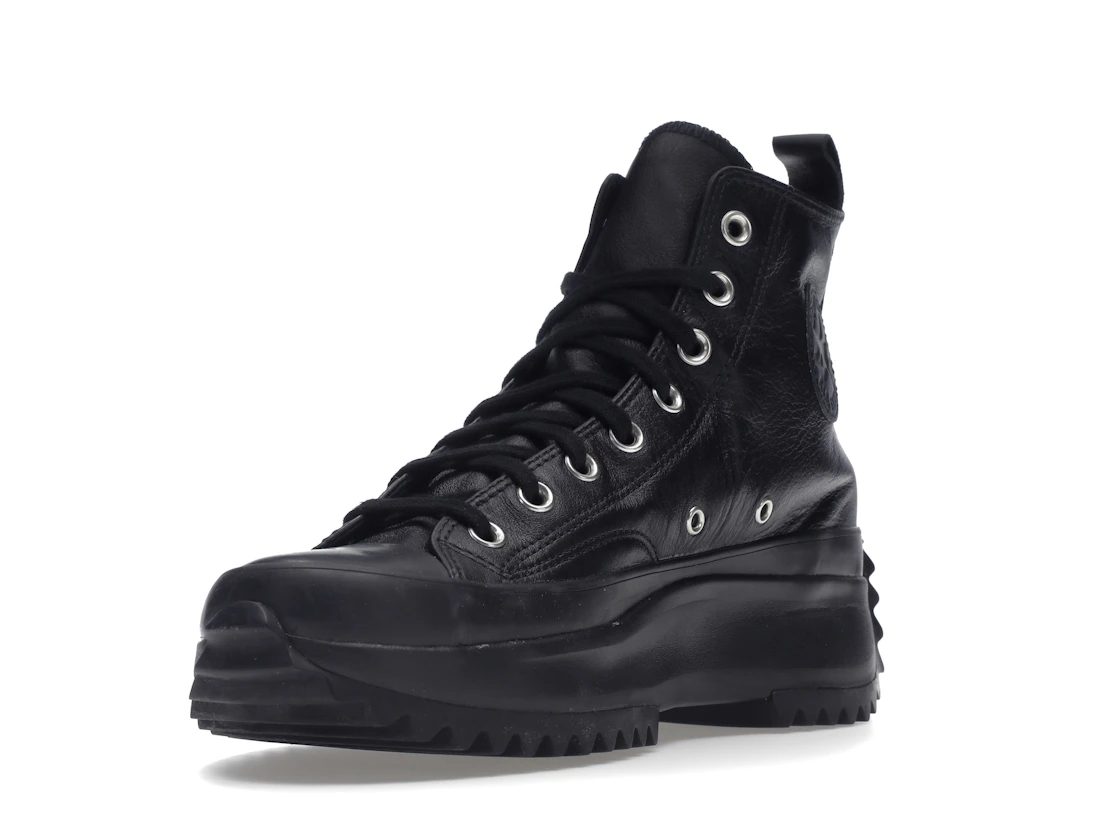 Converse Run Star Hike Hi Triple Black Leather