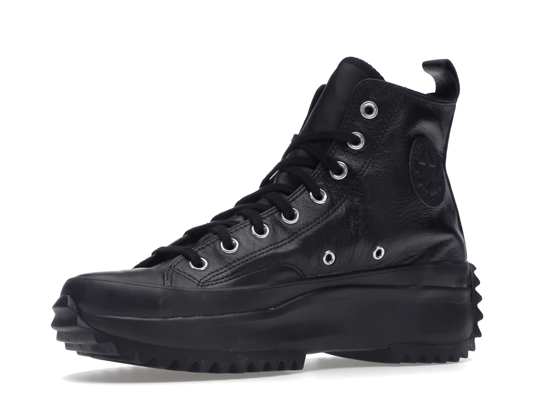 Converse Run Star Hike Hi Triple Black Leather