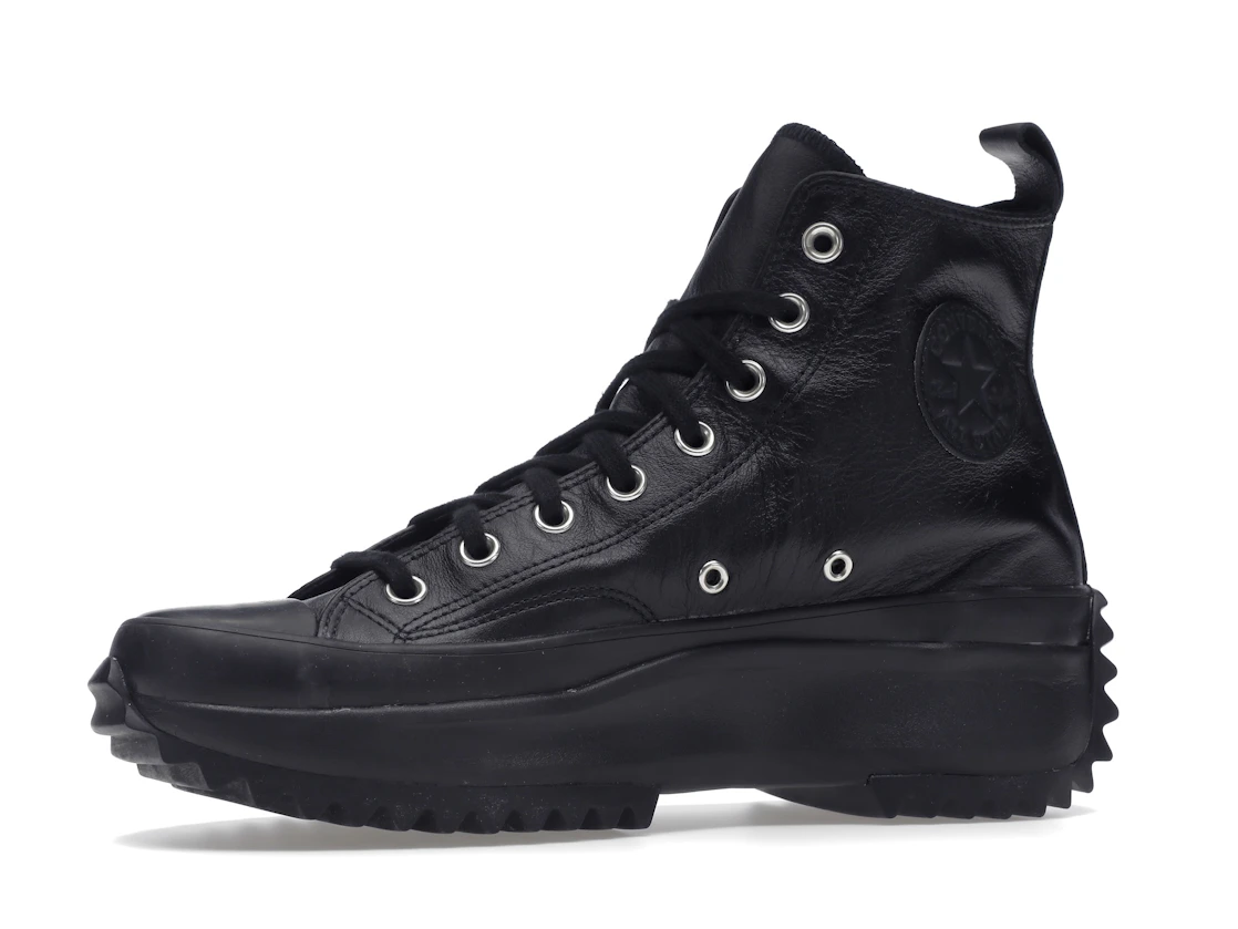 Converse Run Star Hike Hi Triple Black Leather