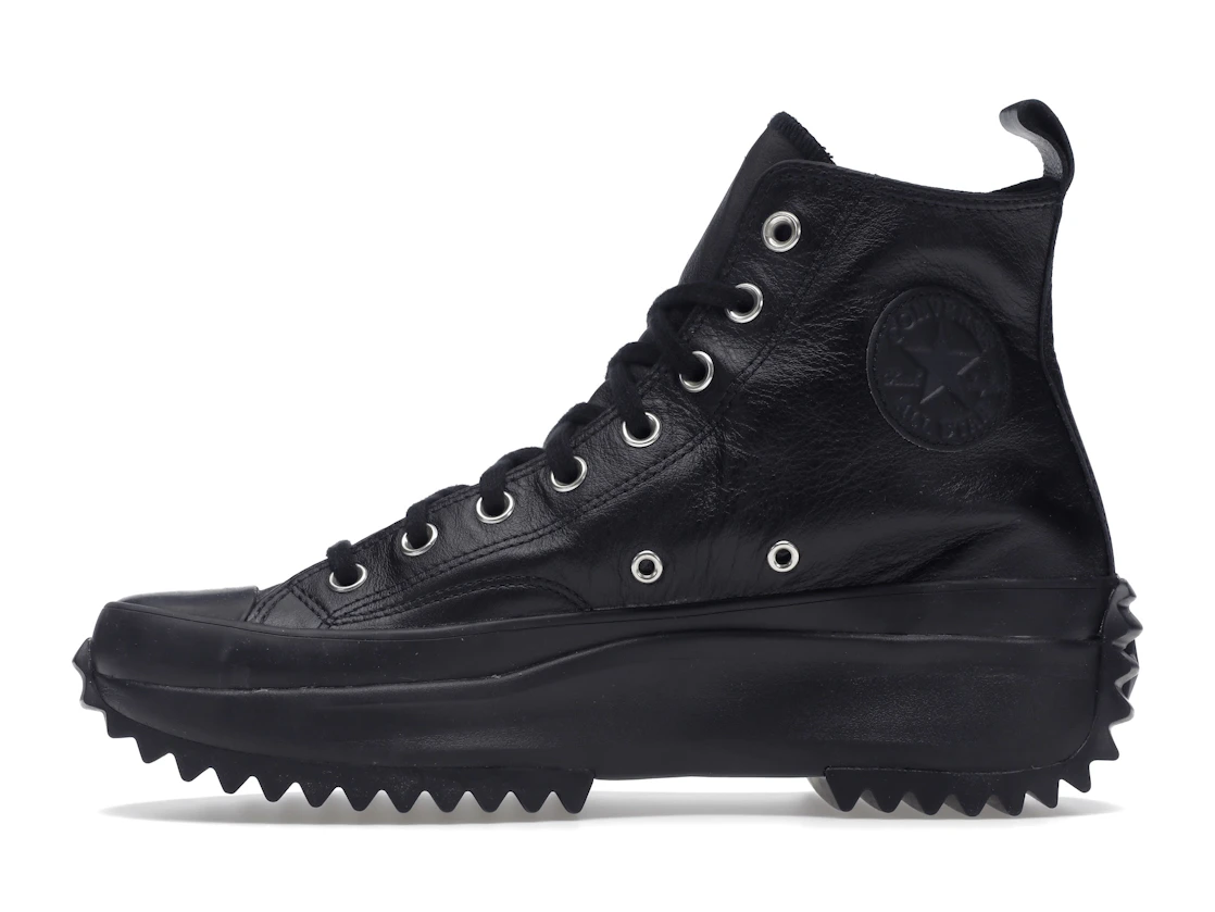 Converse Run Star Hike Hi Triple Black Leather