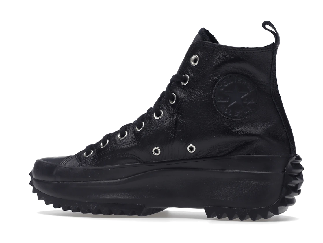 Converse Run Star Hike Hi Triple Black Leather