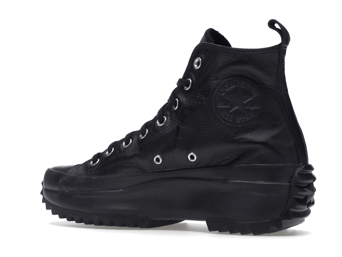 Converse Run Star Hike Hi Triple Black Leather