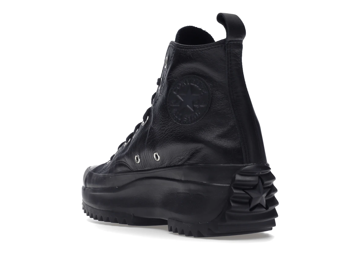 Converse Run Star Hike Hi Triple Black Leather