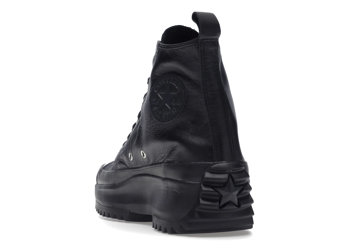 Converse Run Star Hike Hi Triple Black Leather