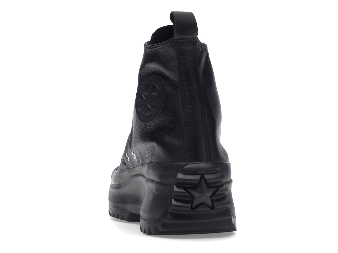 Converse Run Star Hike Hi Triple Black Leather