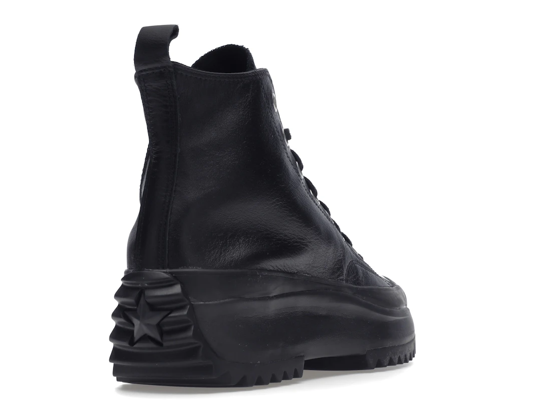 Converse Run Star Hike Hi Triple Black Leather