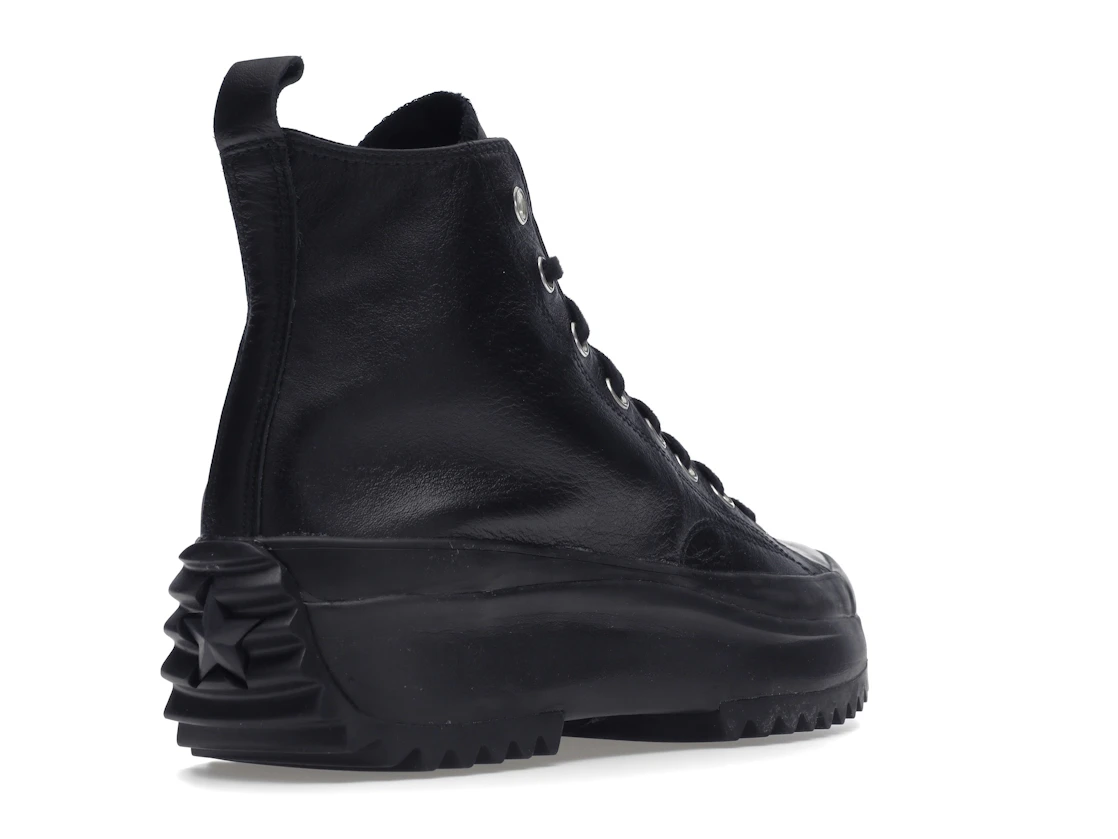Converse Run Star Hike Hi Triple Black Leather