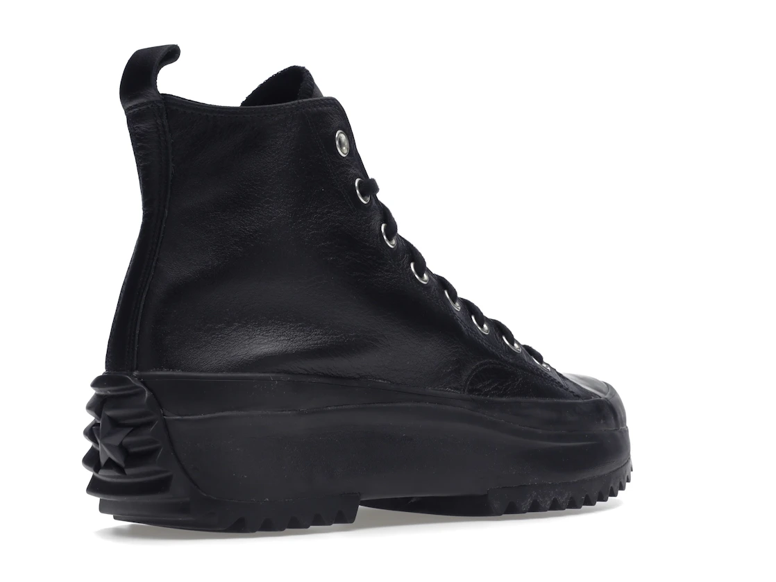 Converse Run Star Hike Hi Triple Black Leather