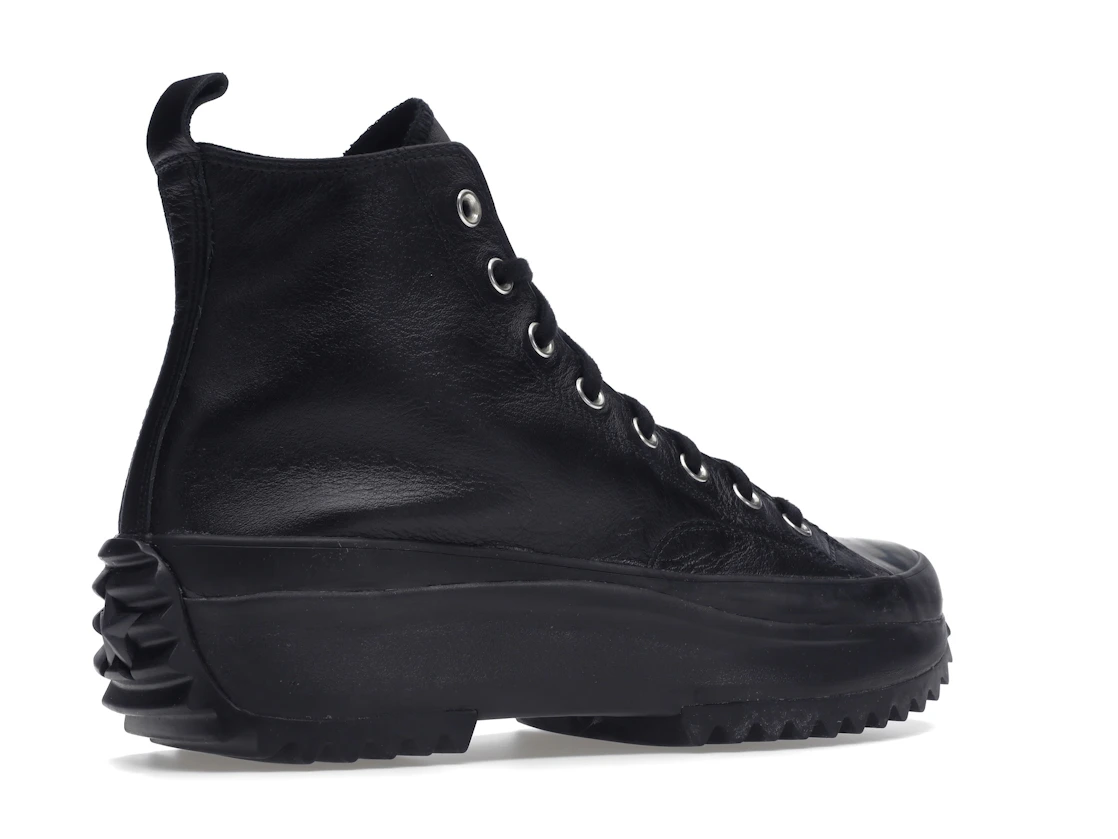 Converse Run Star Hike Hi Triple Black Leather
