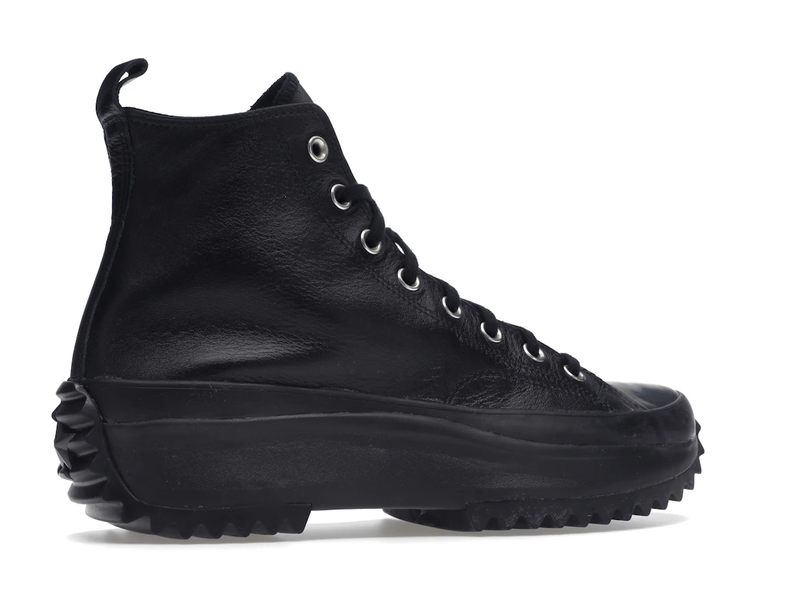 Converse Run Star Hike Hi Triple Black Leather