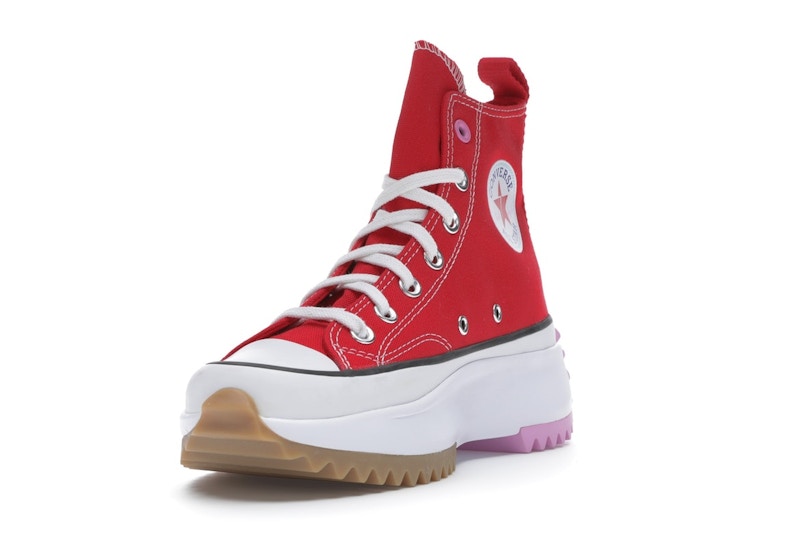 Converse Run Star Hike Hi University Red