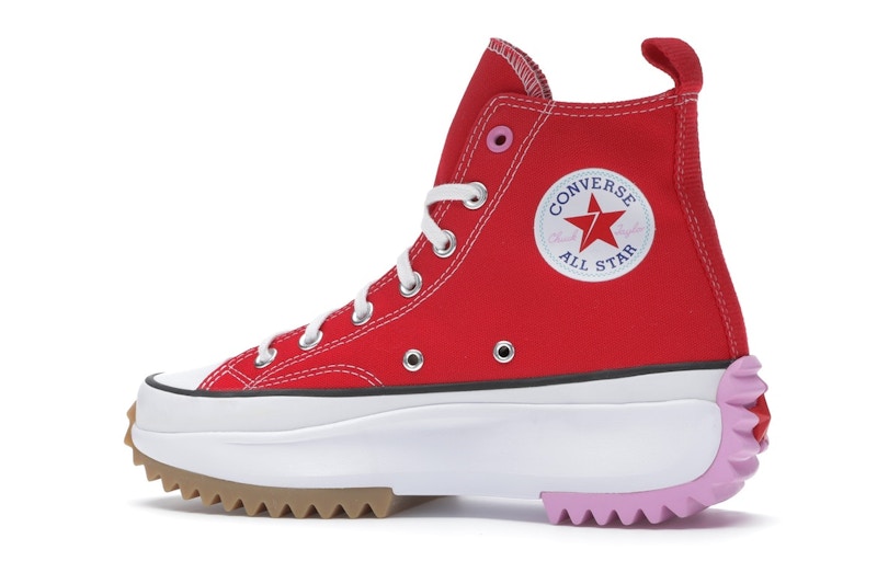 Converse Run Star Hike Hi University Red