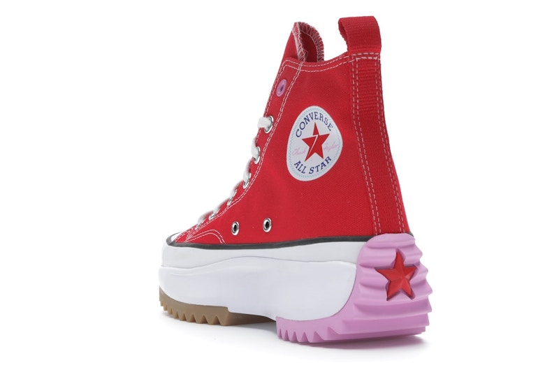 Converse rouge run star clearance