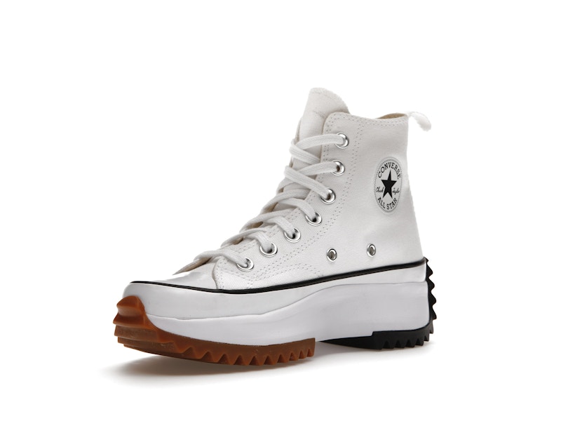 Converse Run Star Hike Hi White Black Gum