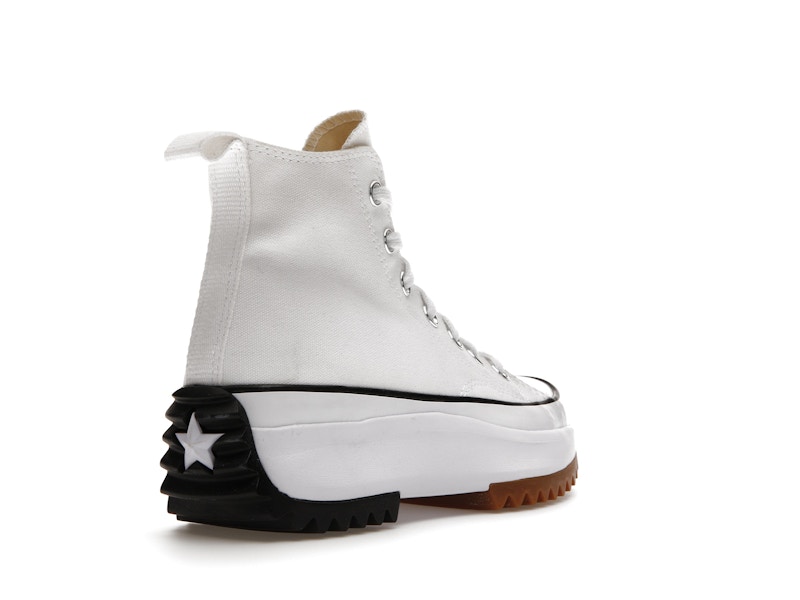 Converse Run Star Hike Hi White Black Gum